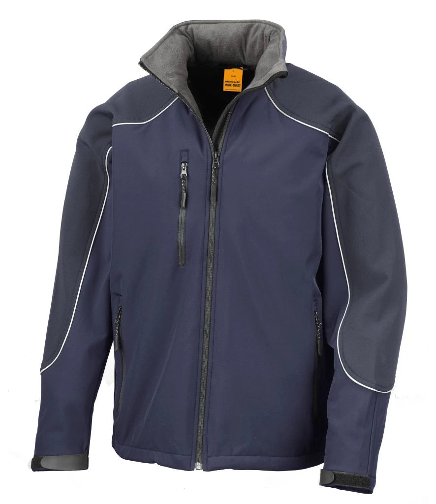 Result Work-Guard R118X Hooded Soft Shell Jacket