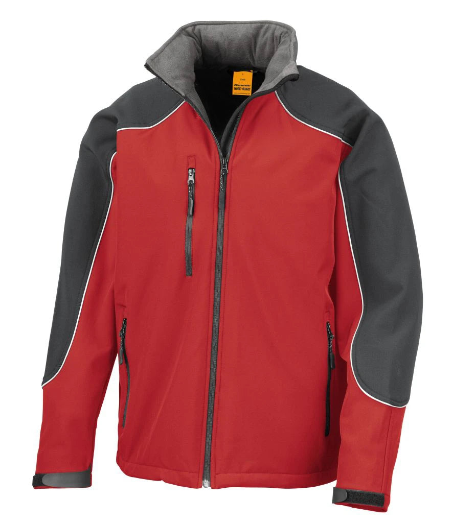 Result Work-Guard R118X Hooded Soft Shell Jacket