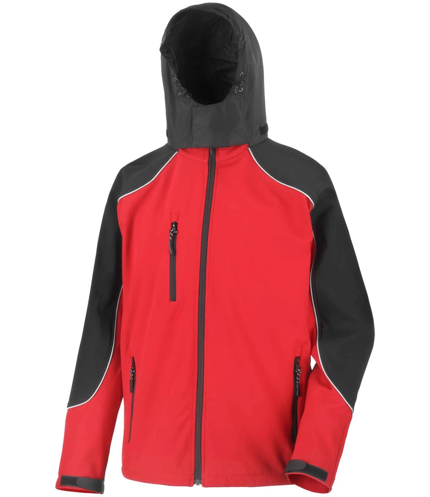 Result Work-Guard R118X Hooded Soft Shell Jacket