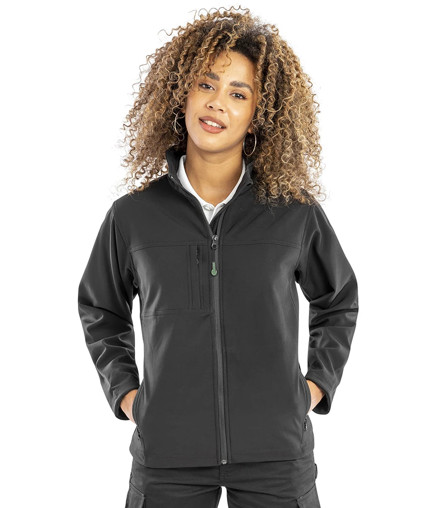 Result Recycled RS121F Ladies Soft Shell Jacket