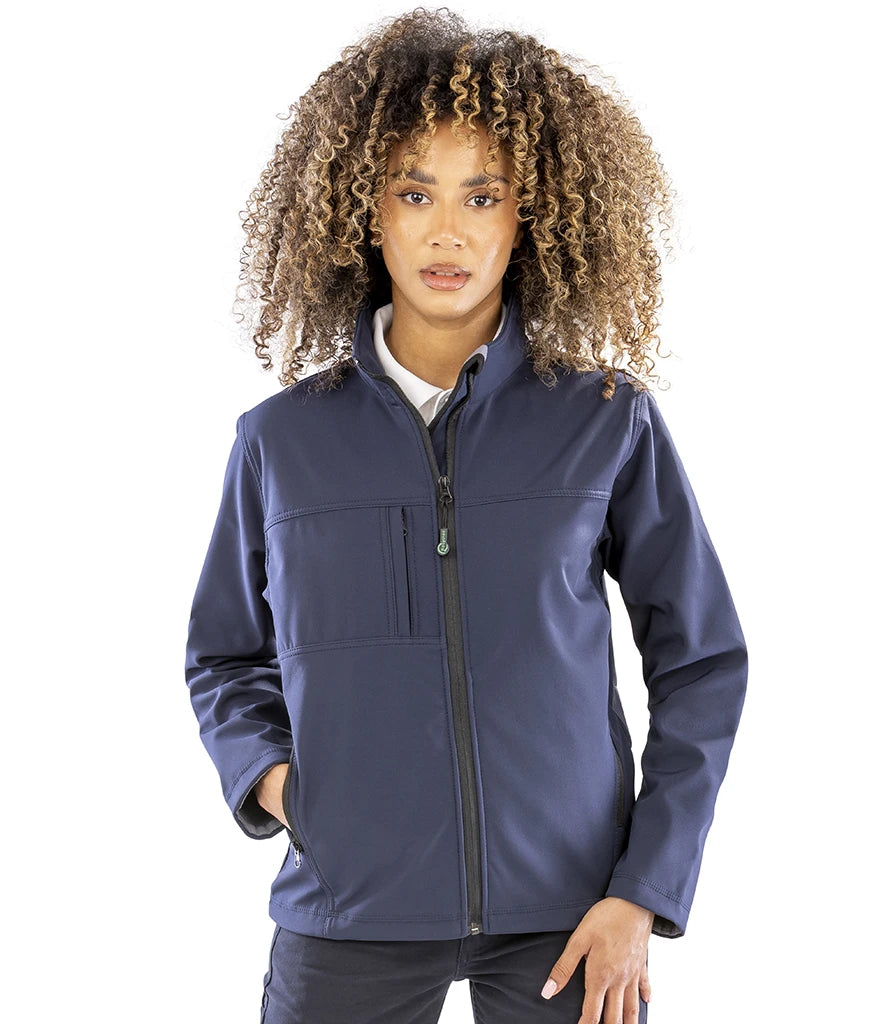 Result Recycled RS121F Ladies Soft Shell Jacket