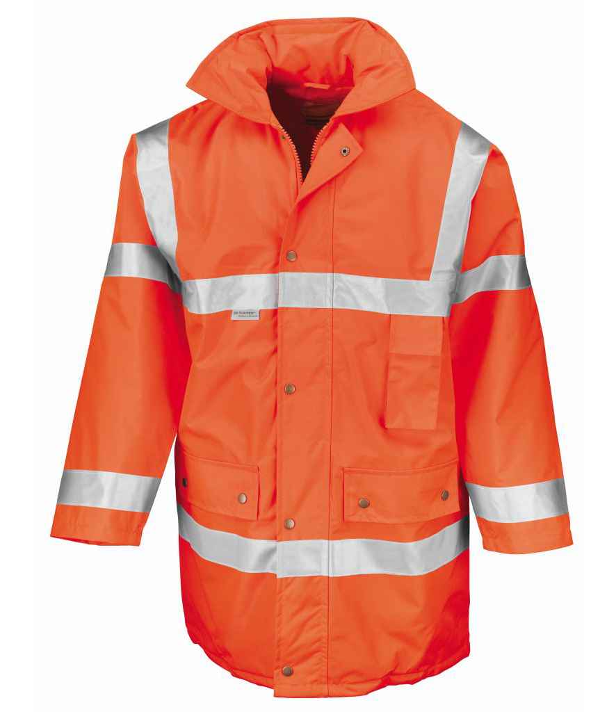 Result Safe-Guard RS18 Hi-Vis Waterproof Safety Jacket