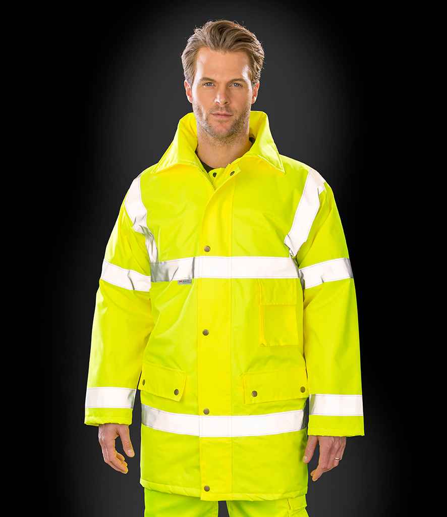 Result Safe-Guard RS18 Hi-Vis Waterproof Safety Jacket