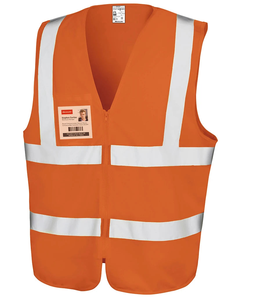 Result Safe-Guard R202X Zip ID Safety Tabard