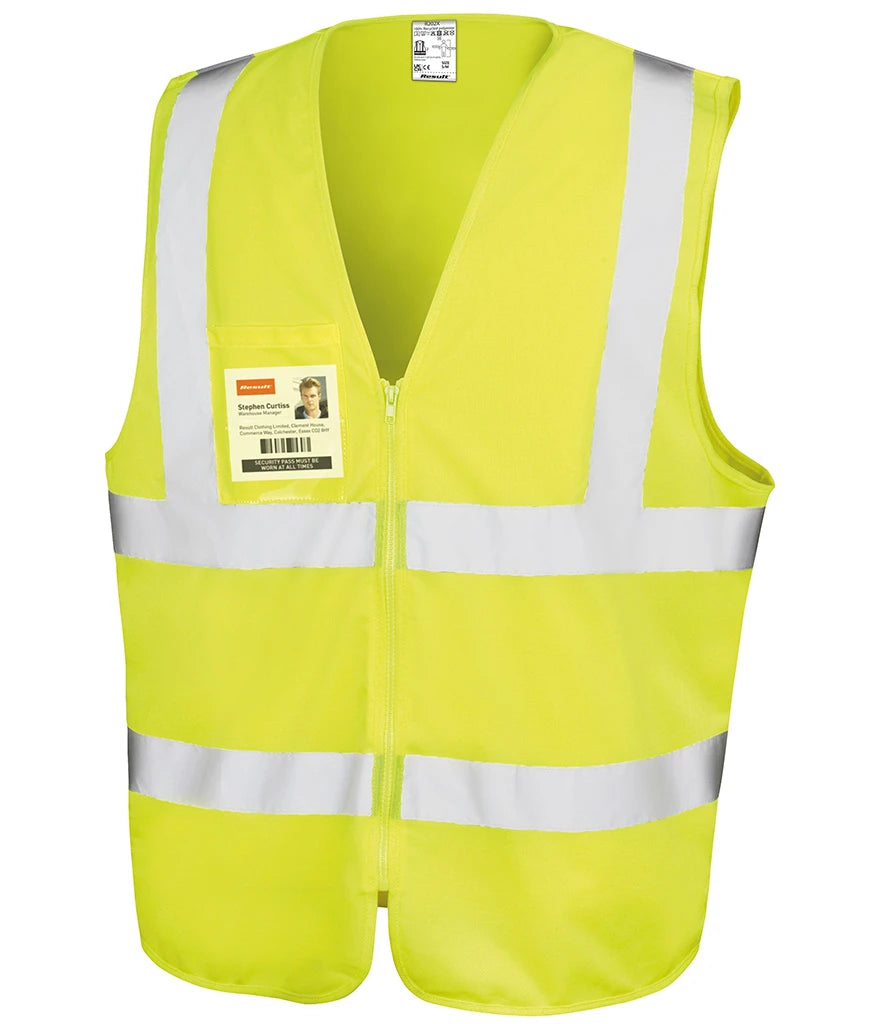 Result Safe-Guard R202X Zip ID Safety Tabard