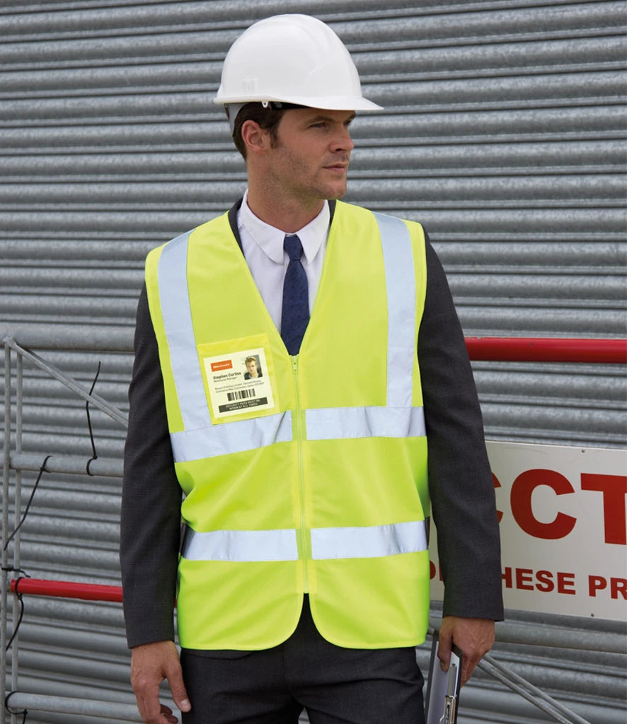 Result Safe-Guard R202X Zip ID Safety Tabard