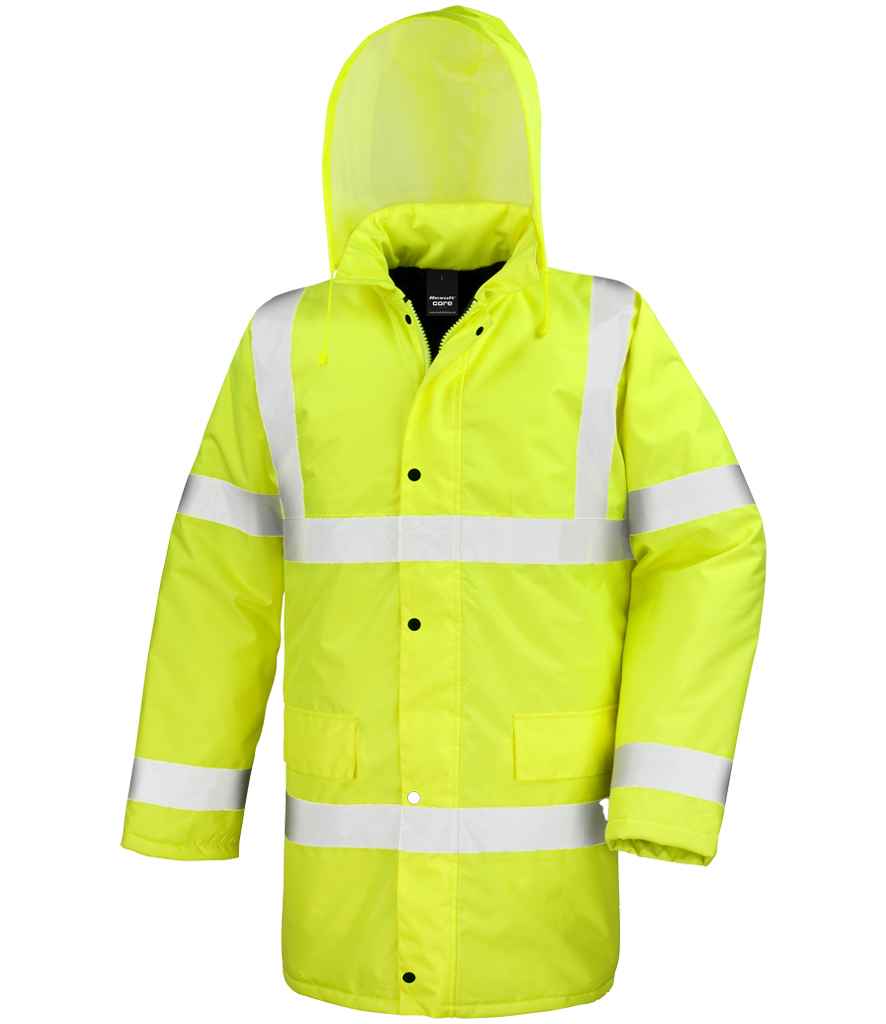 Result Core Hi-Vis RS218 Motorway Coat