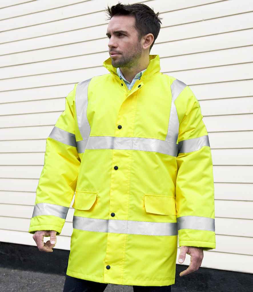 Result Core Hi-Vis RS218 Motorway Coat