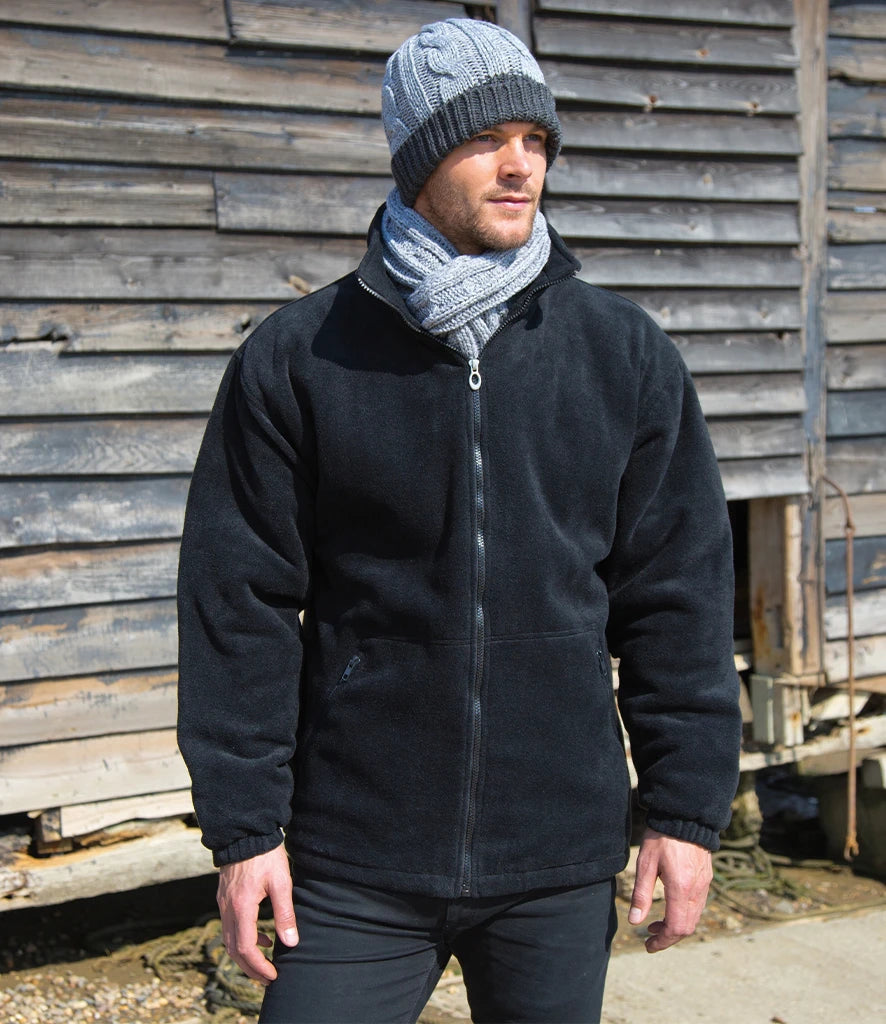 Result R219X Polartherm Quilted Winter Fleece Jacket