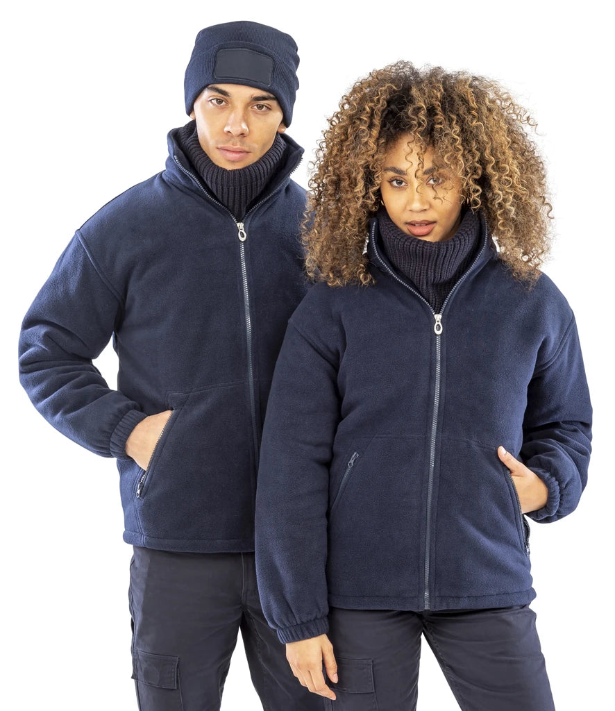 Result R219X Polartherm Quilted Winter Fleece Jacket