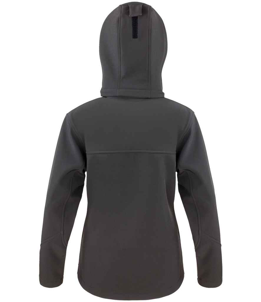 Result Recycled R230F Ladies Hooded Soft Shell Jacket