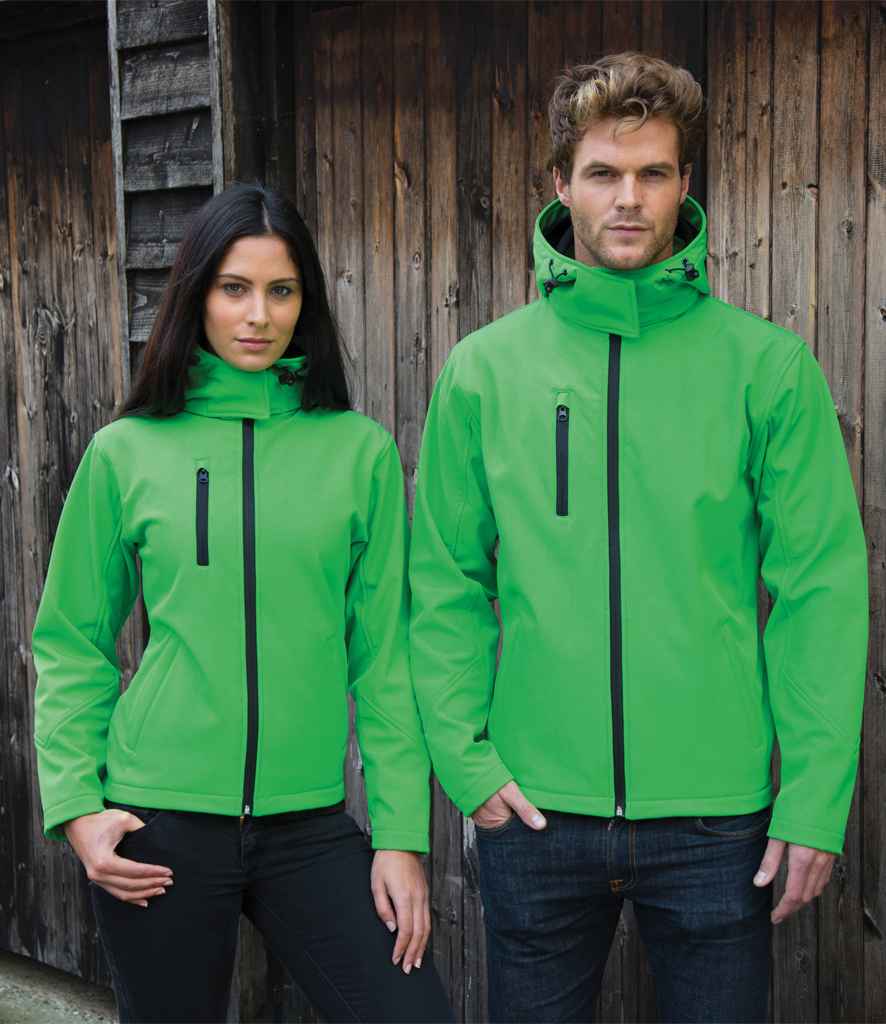 Result Recycled R230F Ladies Hooded Soft Shell Jacket