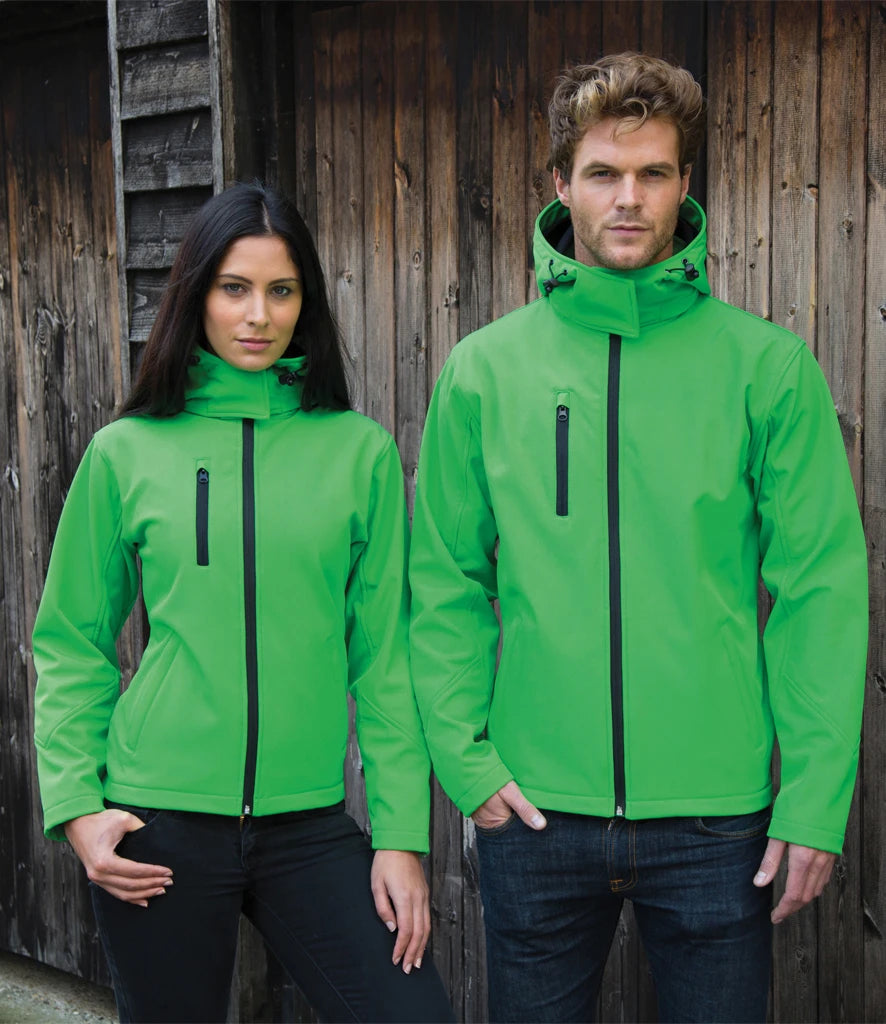 Result Recycled R230F Ladies Hooded Soft Shell Jacket