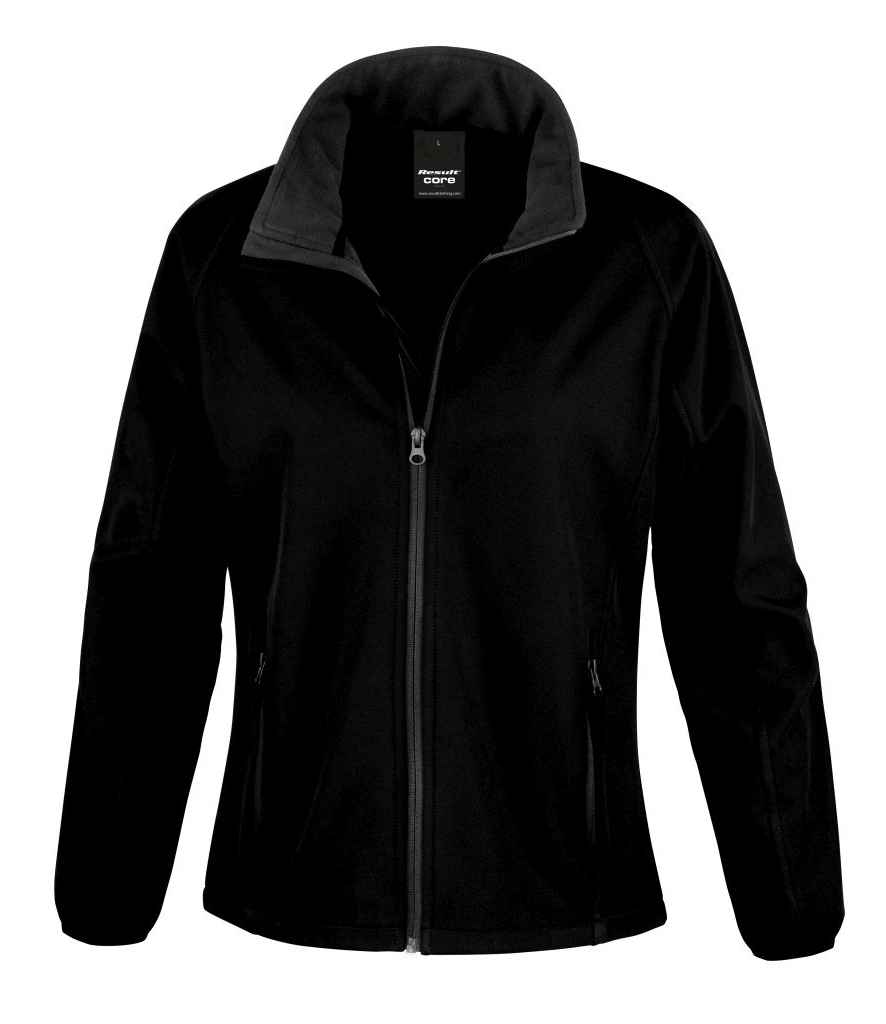 Result Recycled RS231F Ladies Printable Soft Shell Jacket