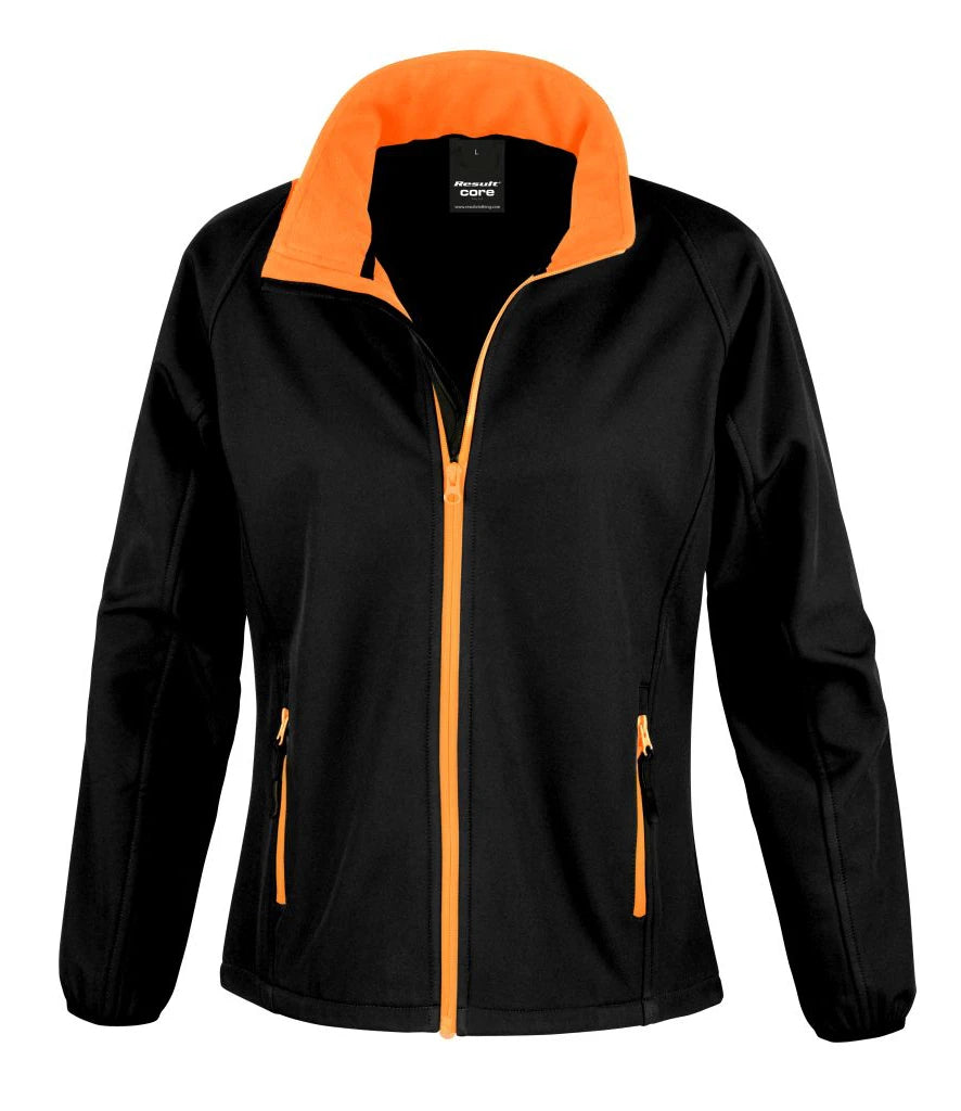 Result Recycled RS231F Ladies Printable Soft Shell Jacket