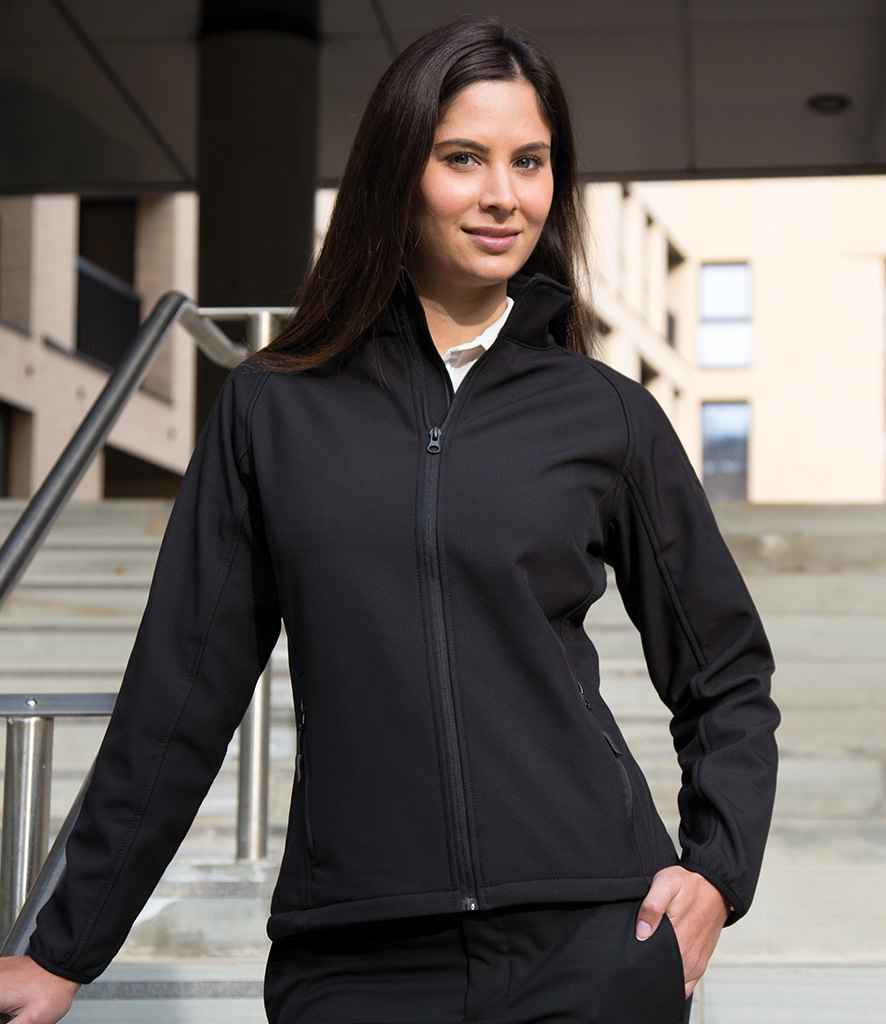 Result Recycled RS231F Ladies Printable Soft Shell Jacket