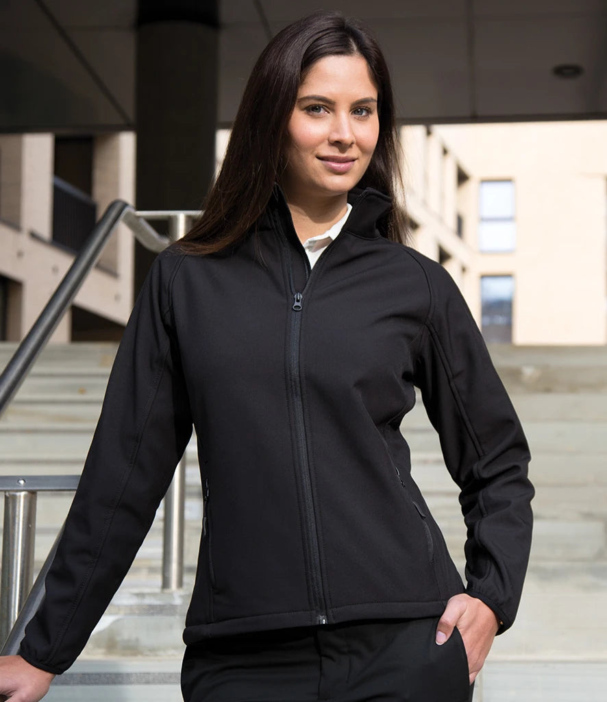 Result Recycled RS231F Ladies Printable Soft Shell Jacket
