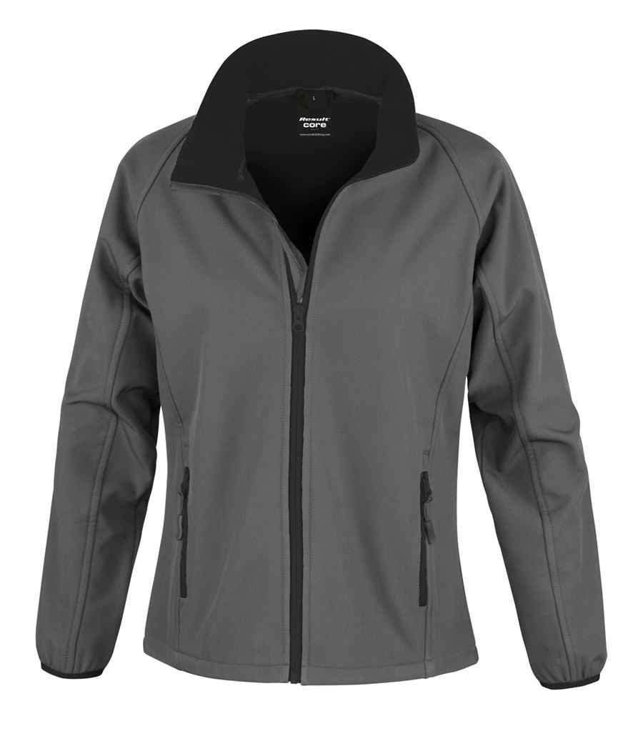 Result Recycled RS231F Ladies Printable Soft Shell Jacket