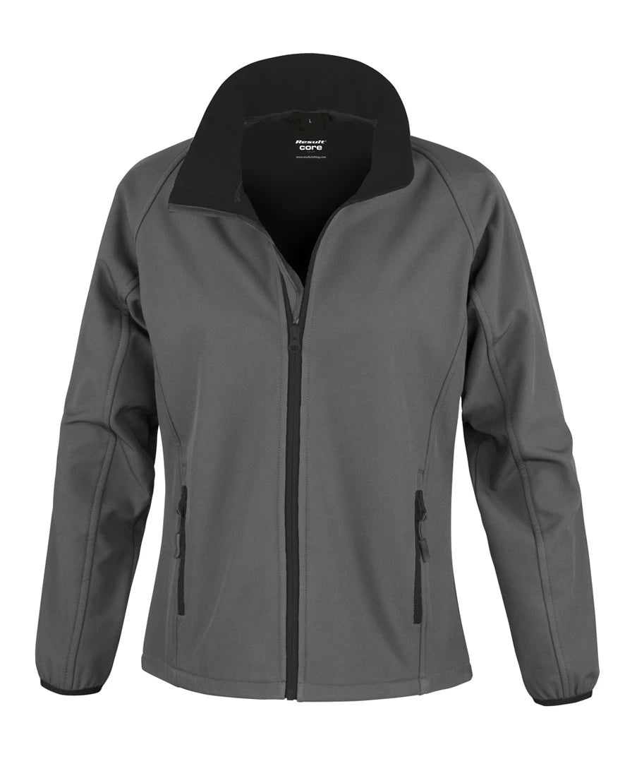 Result Recycled RS231F Ladies Printable Soft Shell Jacket