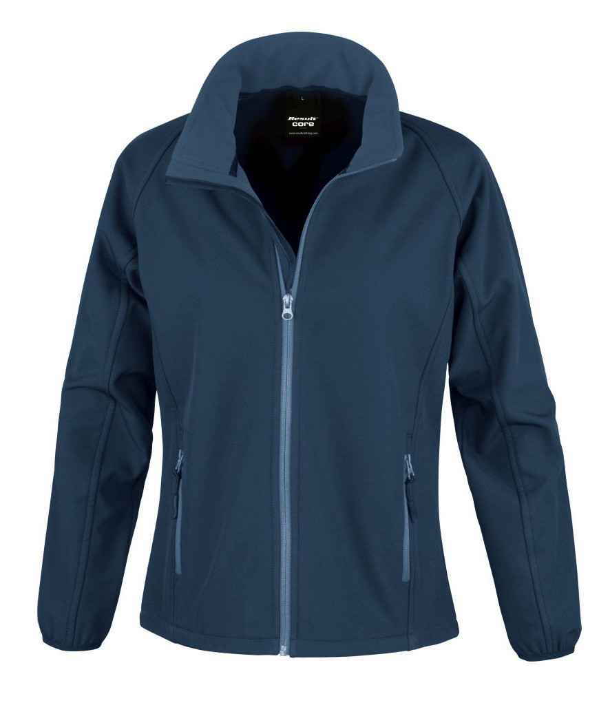 Result Recycled RS231F Ladies Printable Soft Shell Jacket