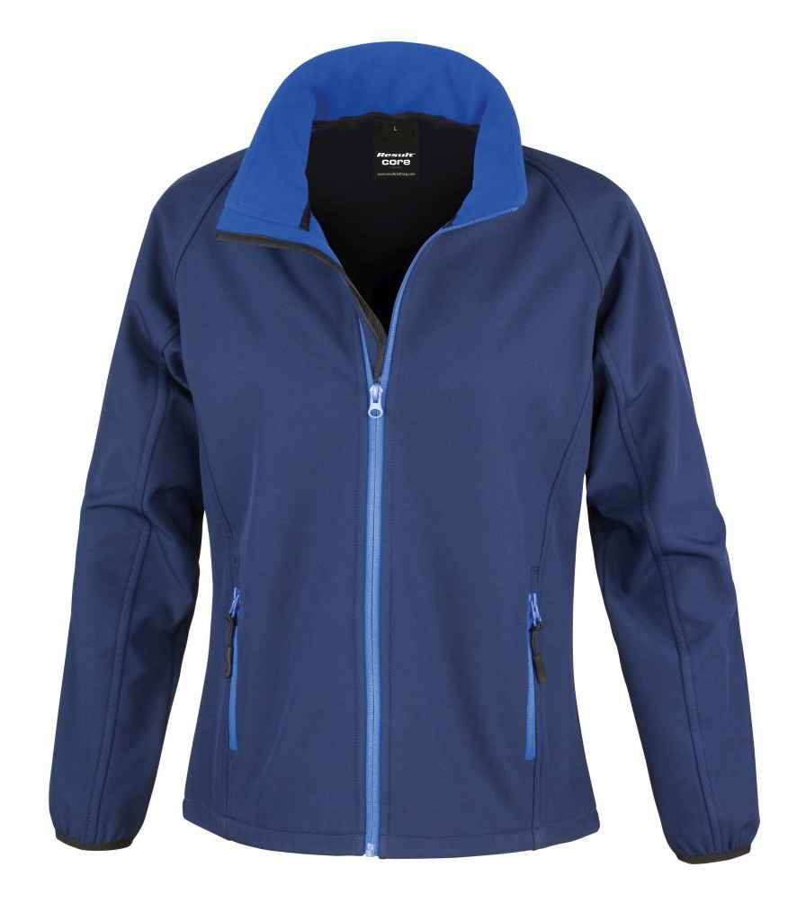 Result Recycled RS231F Ladies Printable Soft Shell Jacket
