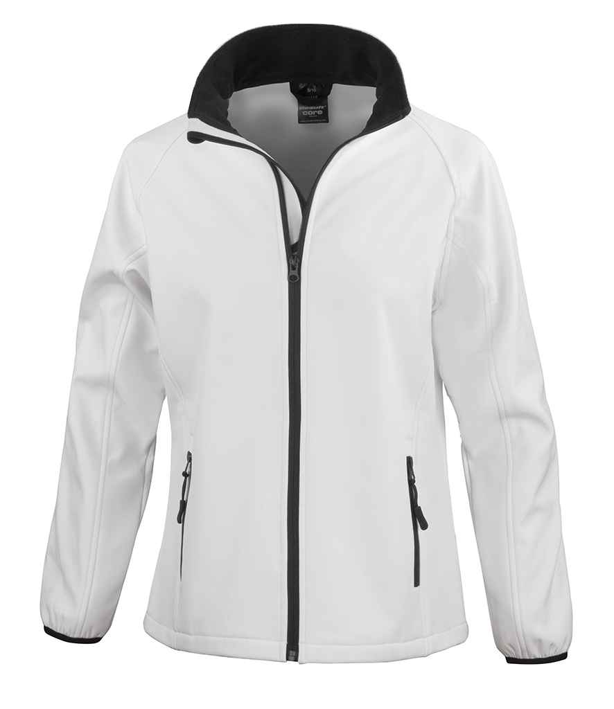 Result Recycled RS231F Ladies Printable Soft Shell Jacket