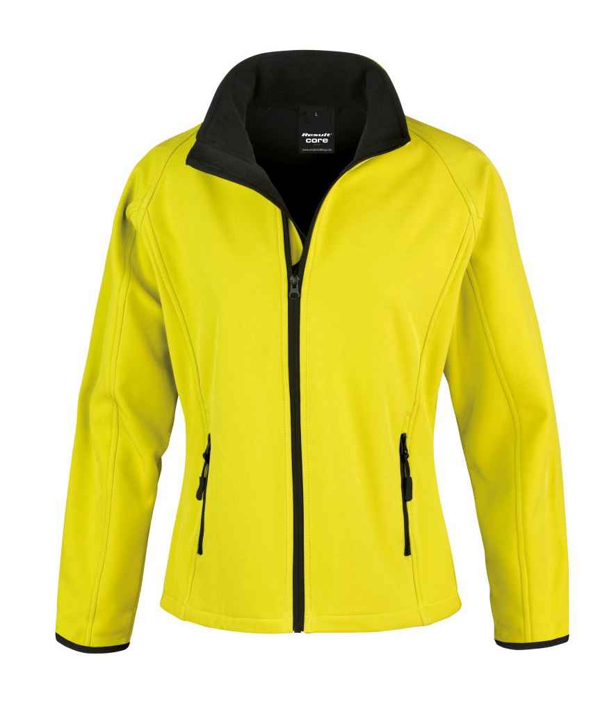 Result Recycled RS231F Ladies Printable Soft Shell Jacket