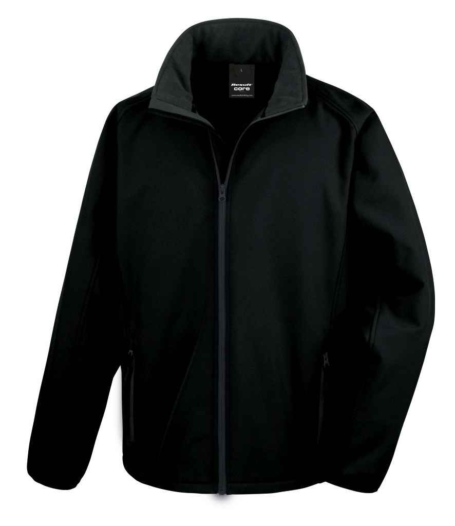 Result Recycled RS231M Printable Soft Shell Jacket