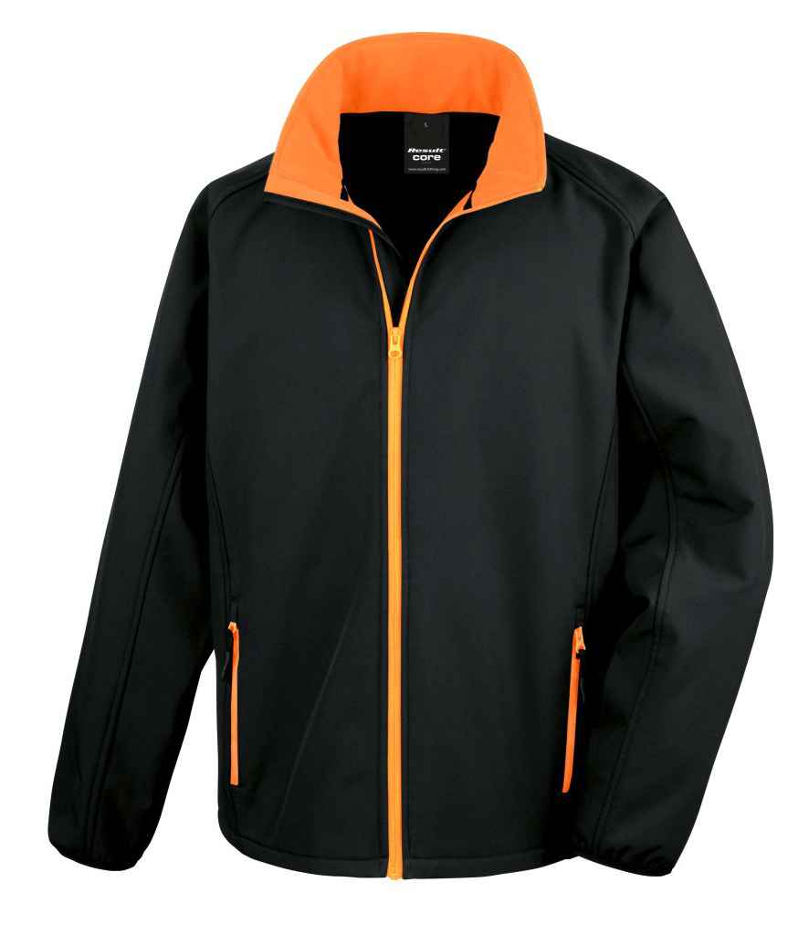 Result Recycled RS231M Printable Soft Shell Jacket