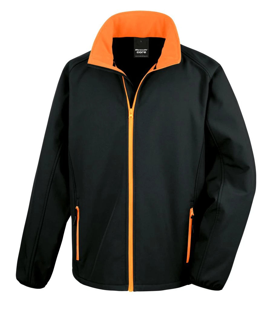 Result Recycled RS231M Printable Soft Shell Jacket