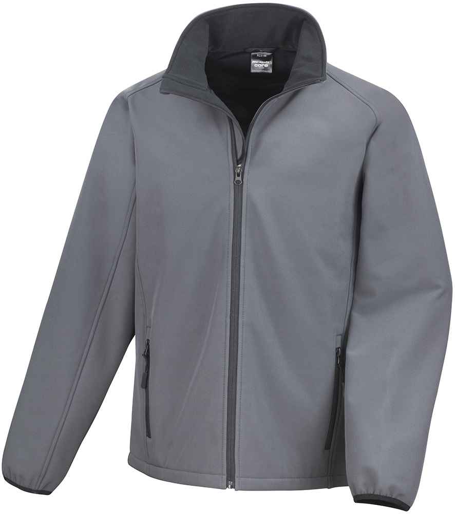 Result Recycled RS231M Printable Soft Shell Jacket