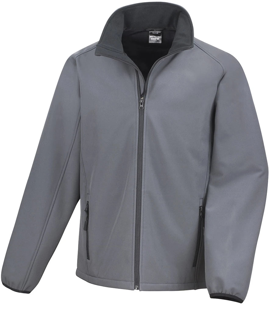 Result Recycled RS231M Printable Soft Shell Jacket