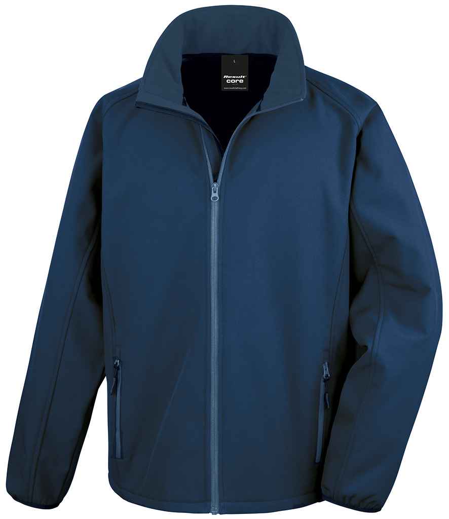 Result Recycled RS231M Printable Soft Shell Jacket