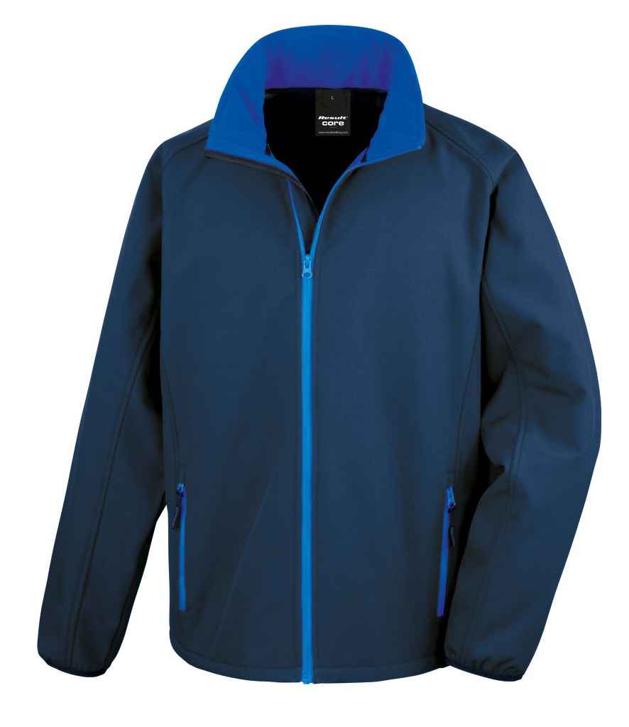 Result Recycled RS231M Printable Soft Shell Jacket