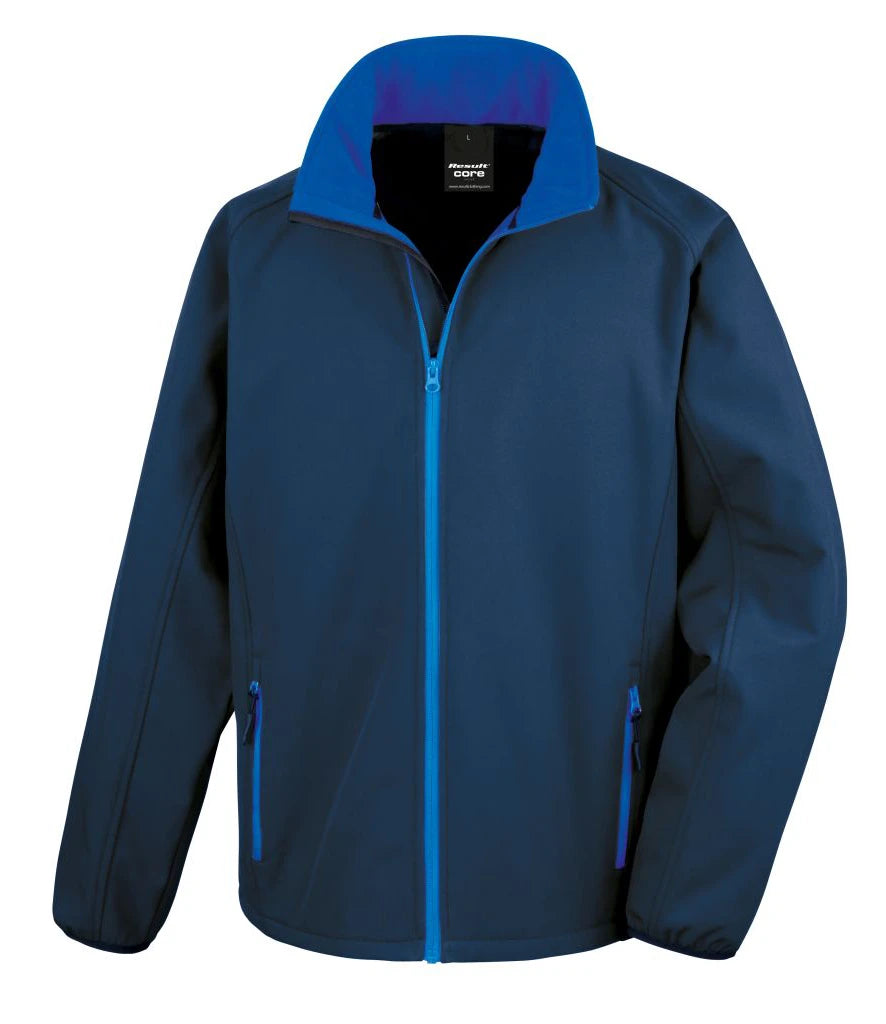 Result Recycled RS231M Printable Soft Shell Jacket
