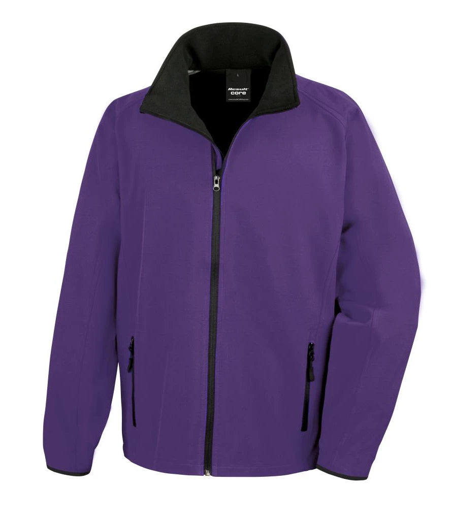 Result Recycled RS231M Printable Soft Shell Jacket