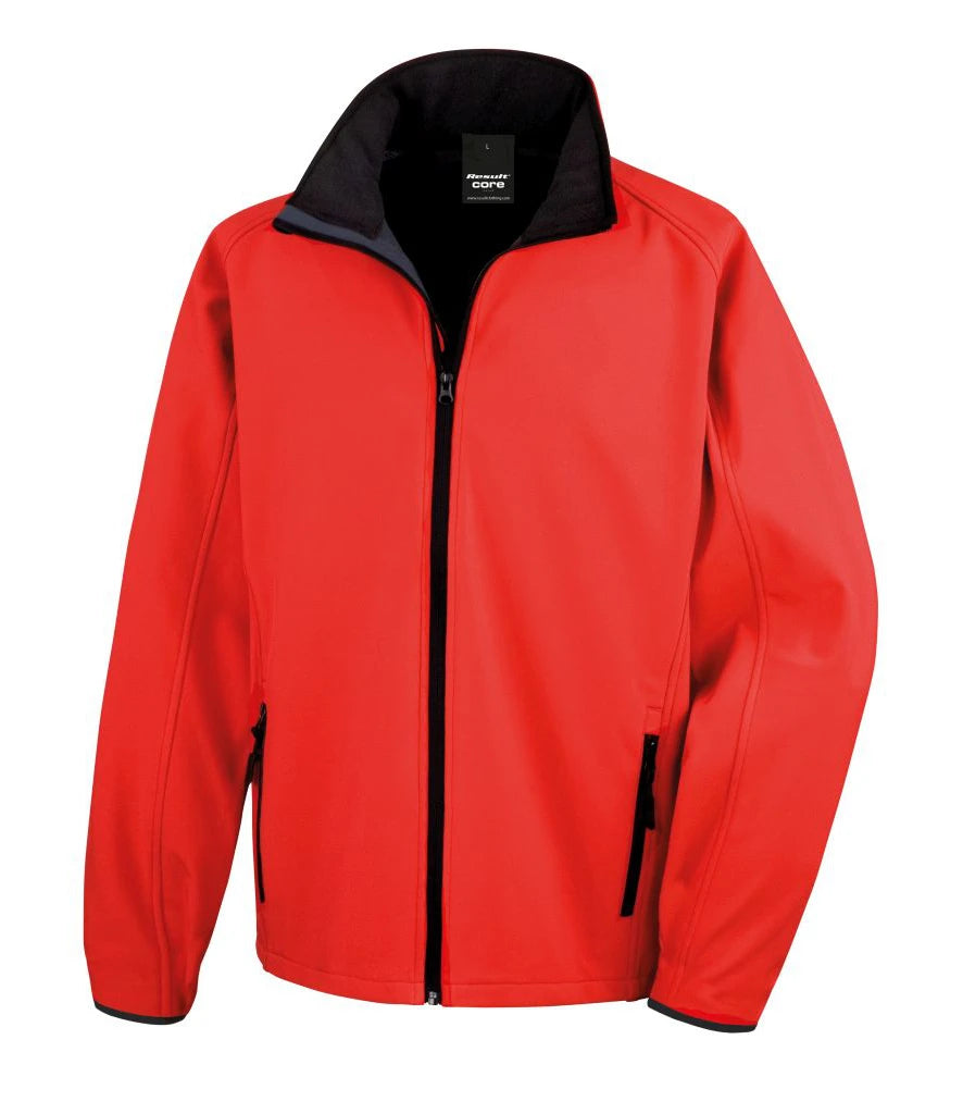 Result Recycled RS231M Printable Soft Shell Jacket