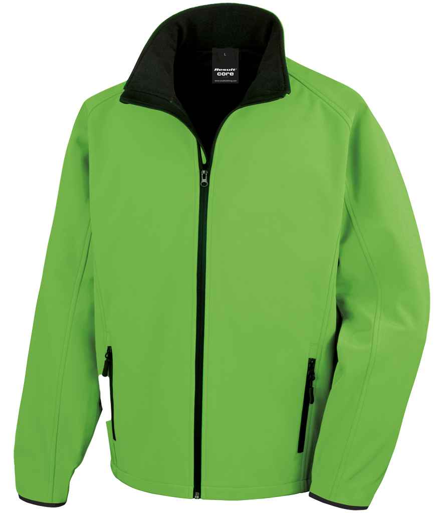 Result Recycled RS231M Printable Soft Shell Jacket