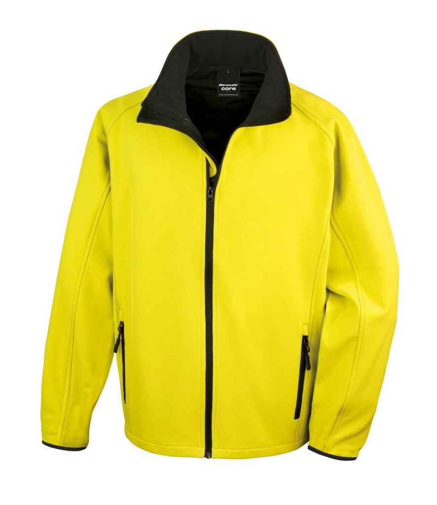 Result Recycled RS231M Printable Soft Shell Jacket
