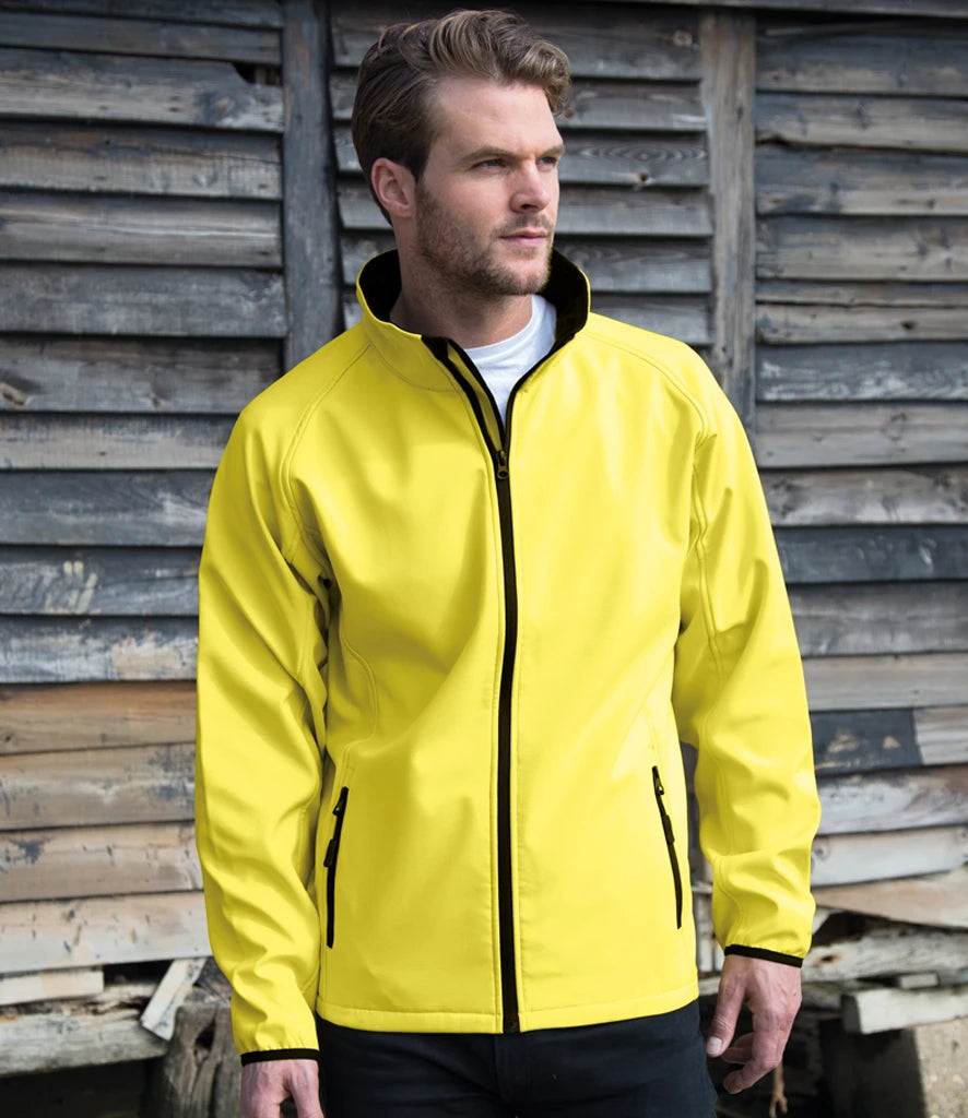 Result Recycled RS231M Printable Soft Shell Jacket