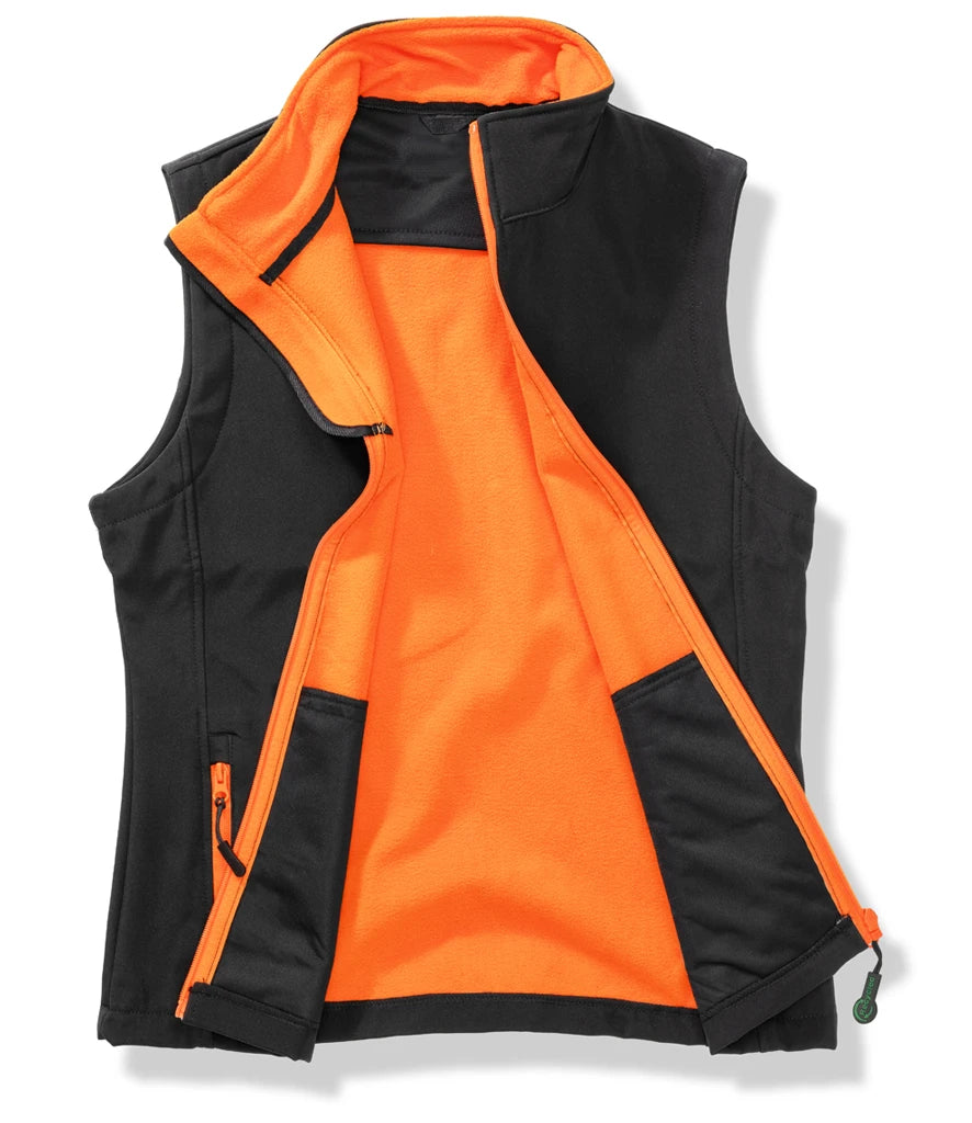 Result Recycled R232F Ladies Printable Soft Shell Bodywarmer