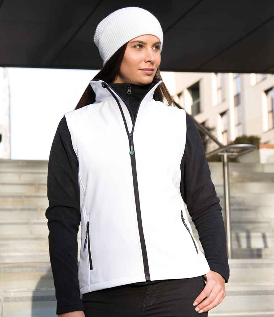Result Recycled R232F Ladies Printable Soft Shell Bodywarmer