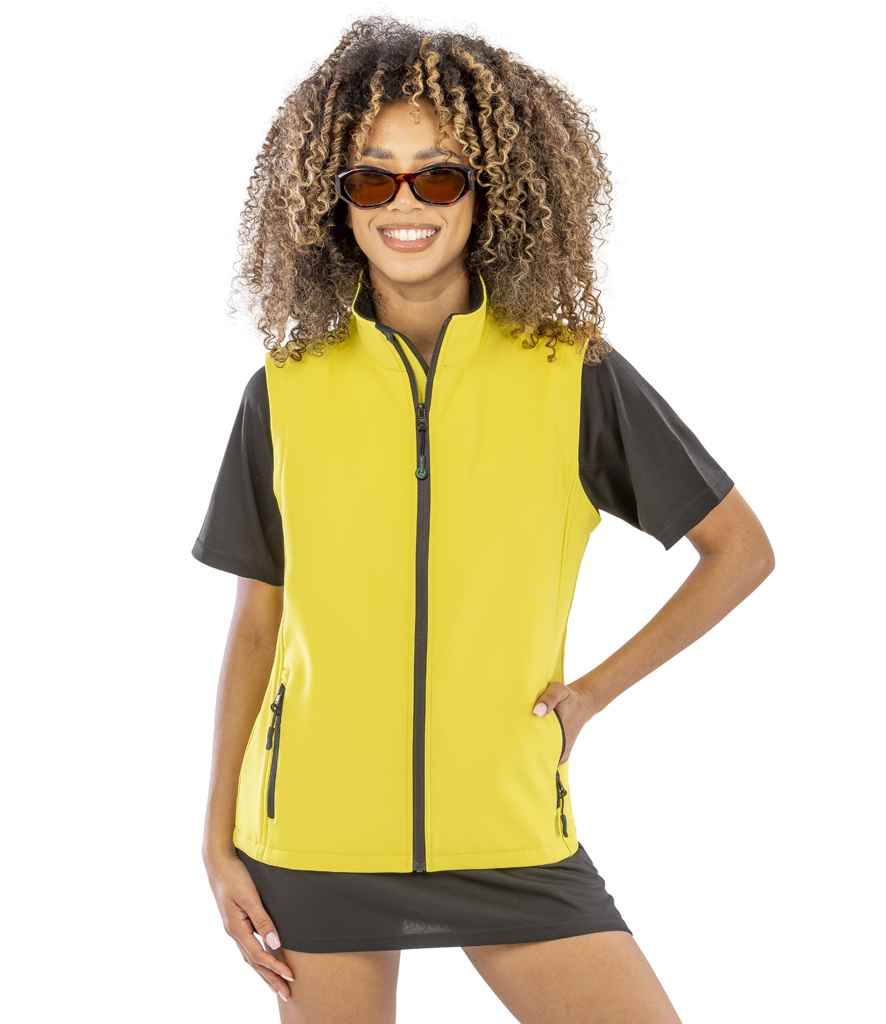 Result Recycled R232F Ladies Printable Soft Shell Bodywarmer