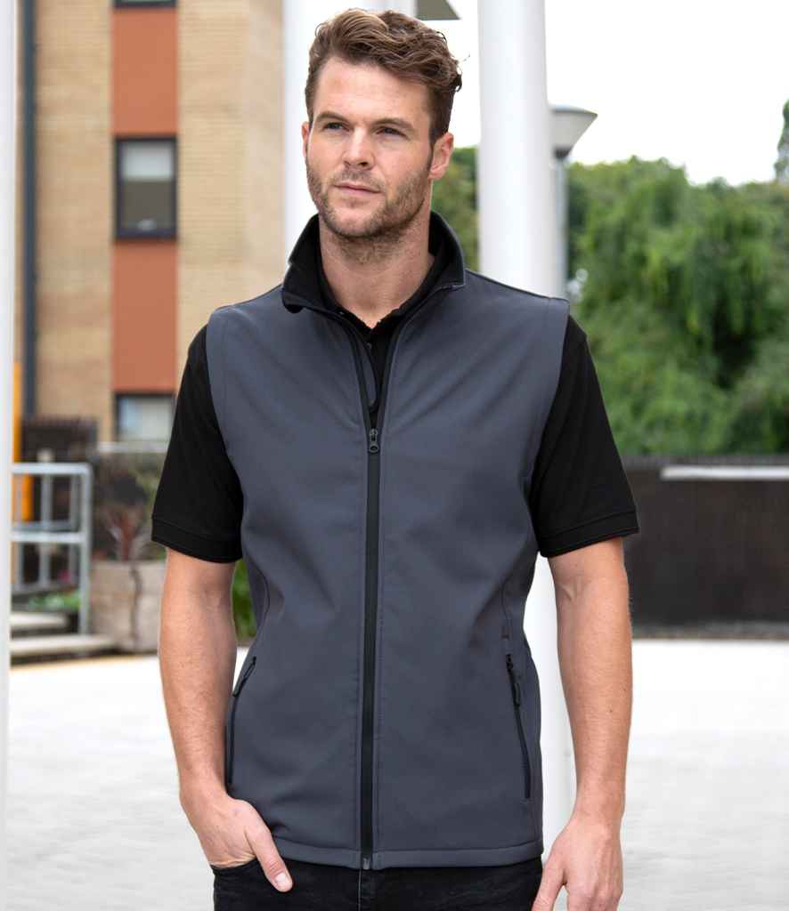 Result Recycled RS232M Printable Soft Shell Bodywarmer