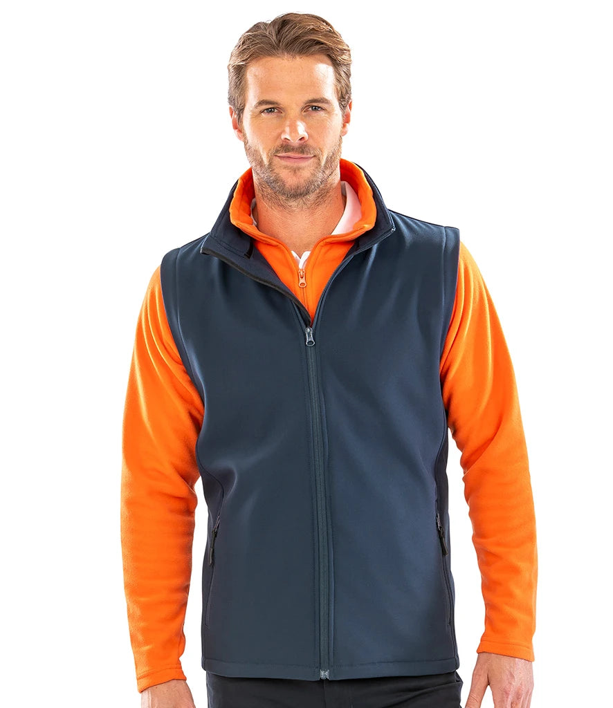 Result Recycled R232M Printable Soft Shell Bodywarmer
