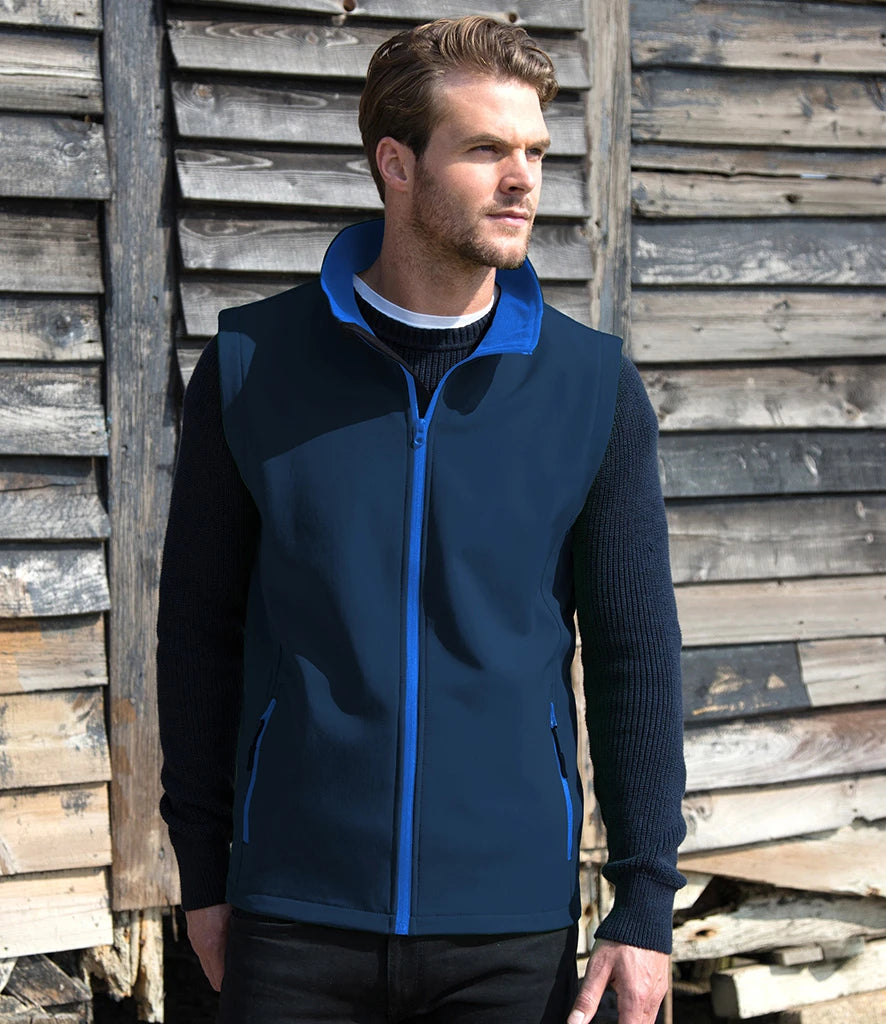 Result Recycled R232M Printable Soft Shell Bodywarmer