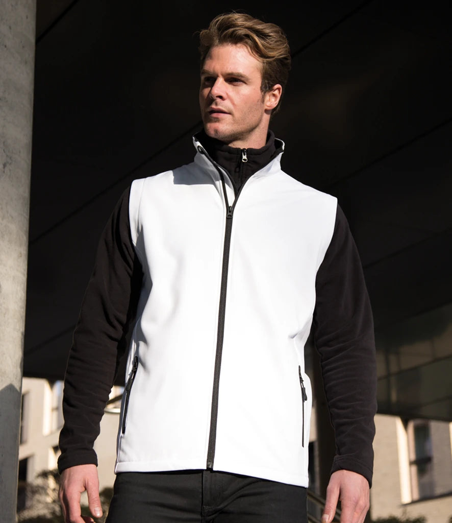 Result Recycled R232M Printable Soft Shell Bodywarmer