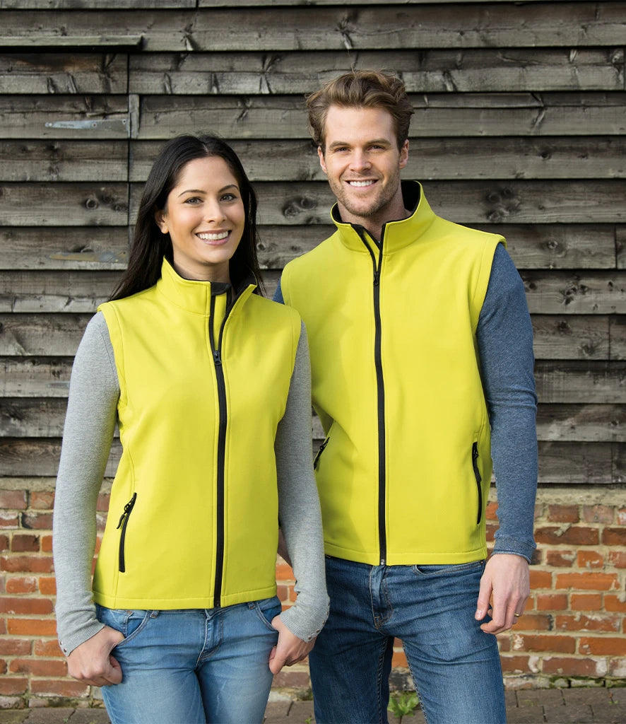 Result Recycled R232M Printable Soft Shell Bodywarmer