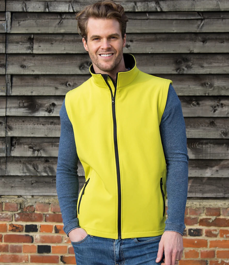 Result Recycled R232M Printable Soft Shell Bodywarmer
