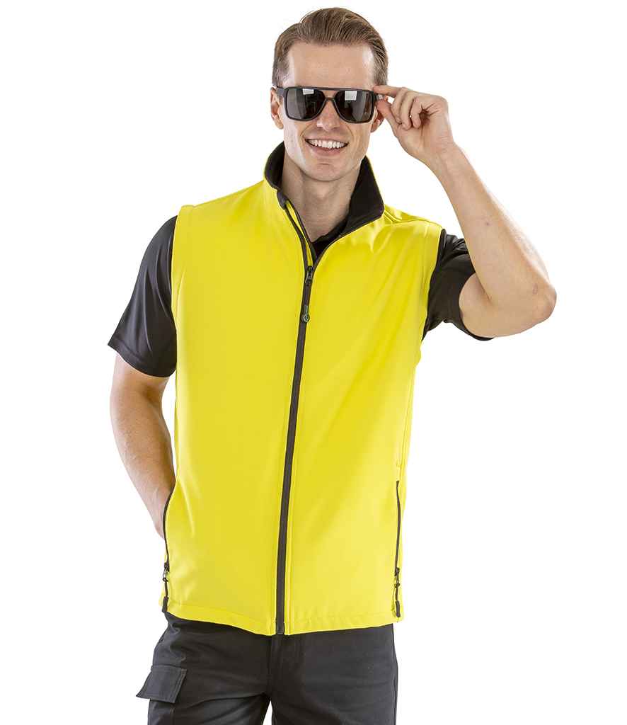 Result Recycled RS232M Printable Soft Shell Bodywarmer